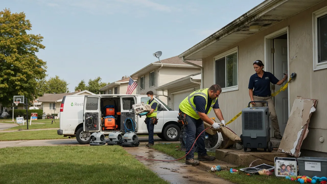 Water Damage Restoration in Tipp City, OH near me